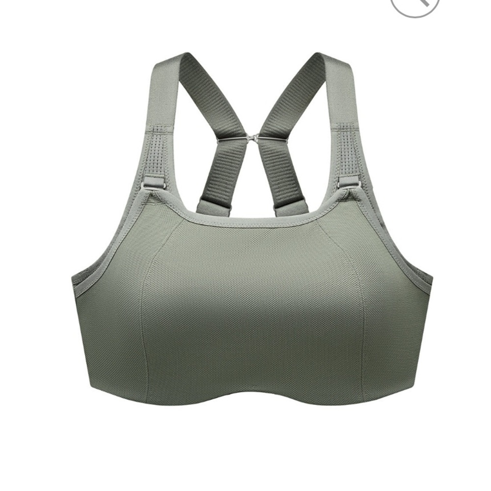 Understance Pulse Flexwire Sports Bra in Smoke Green